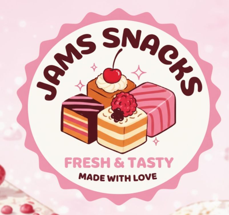 Jams snacks Logo